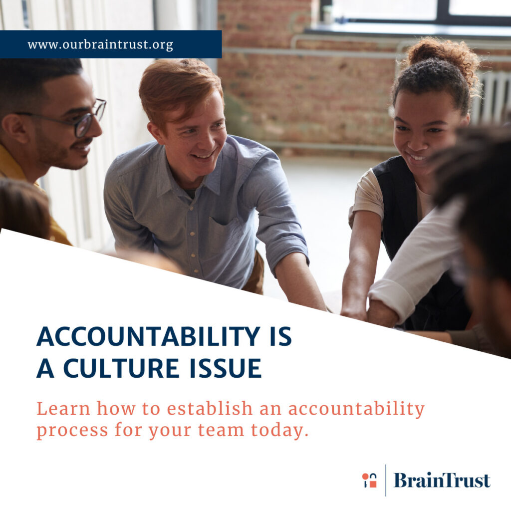 Accountability Is A Culture Issue
