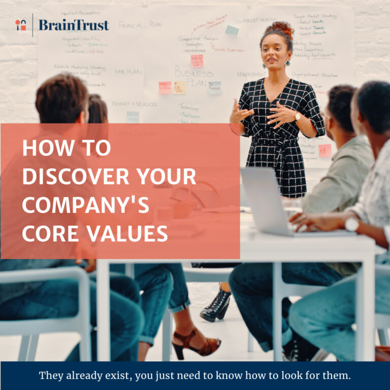How to Discover Your Company’s Core Values