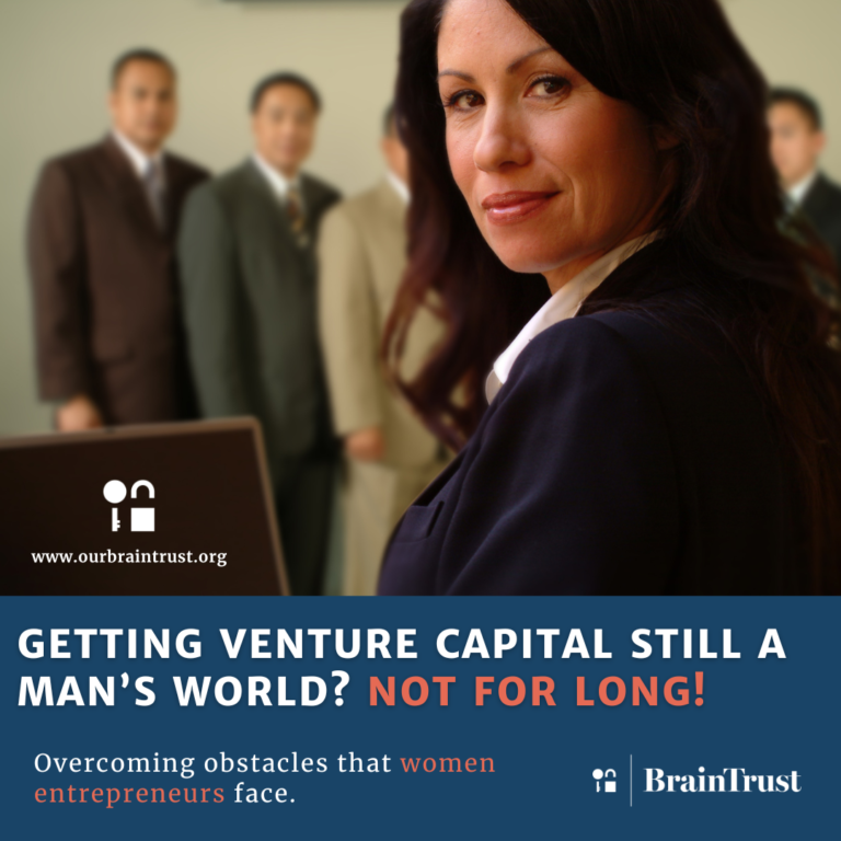 Getting Venture Capital Still a Man’s World? Not for long!