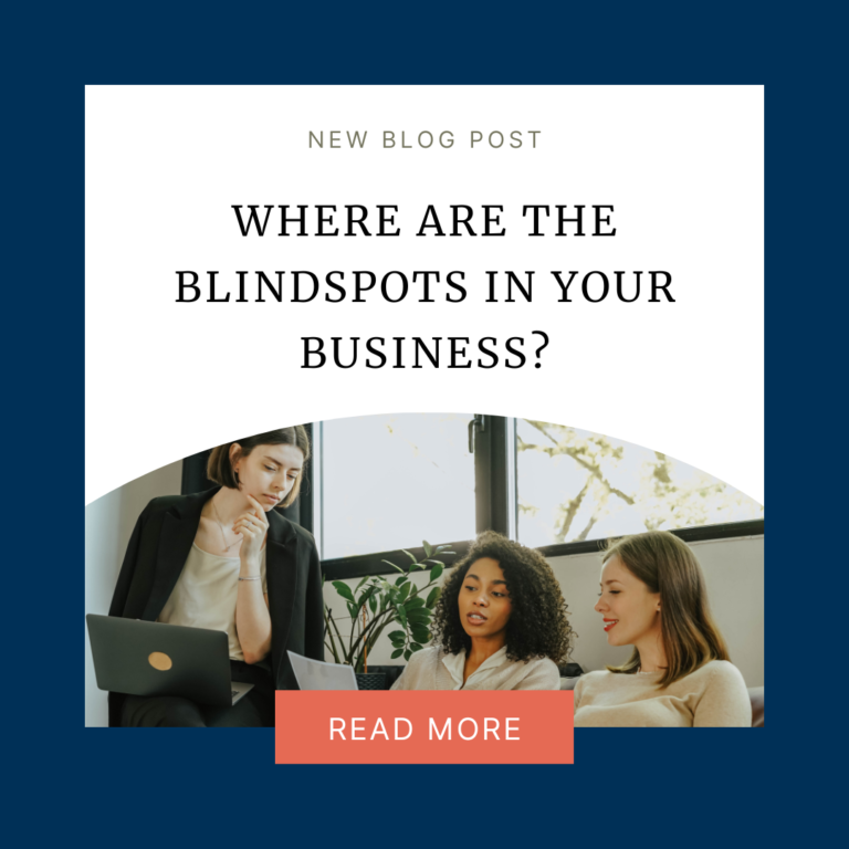 Where are the Blindspots in Your Business?