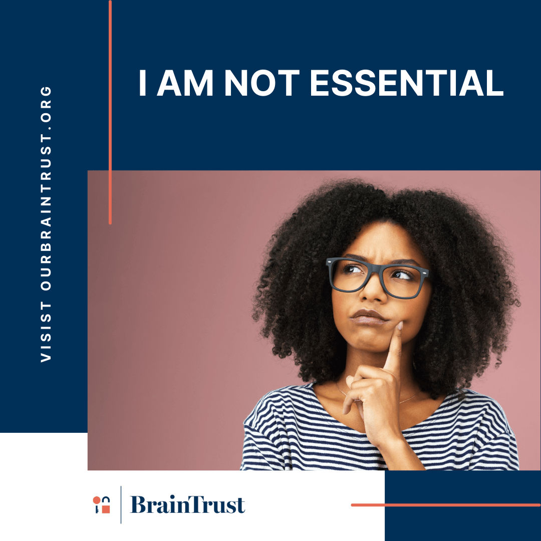 I am not essential